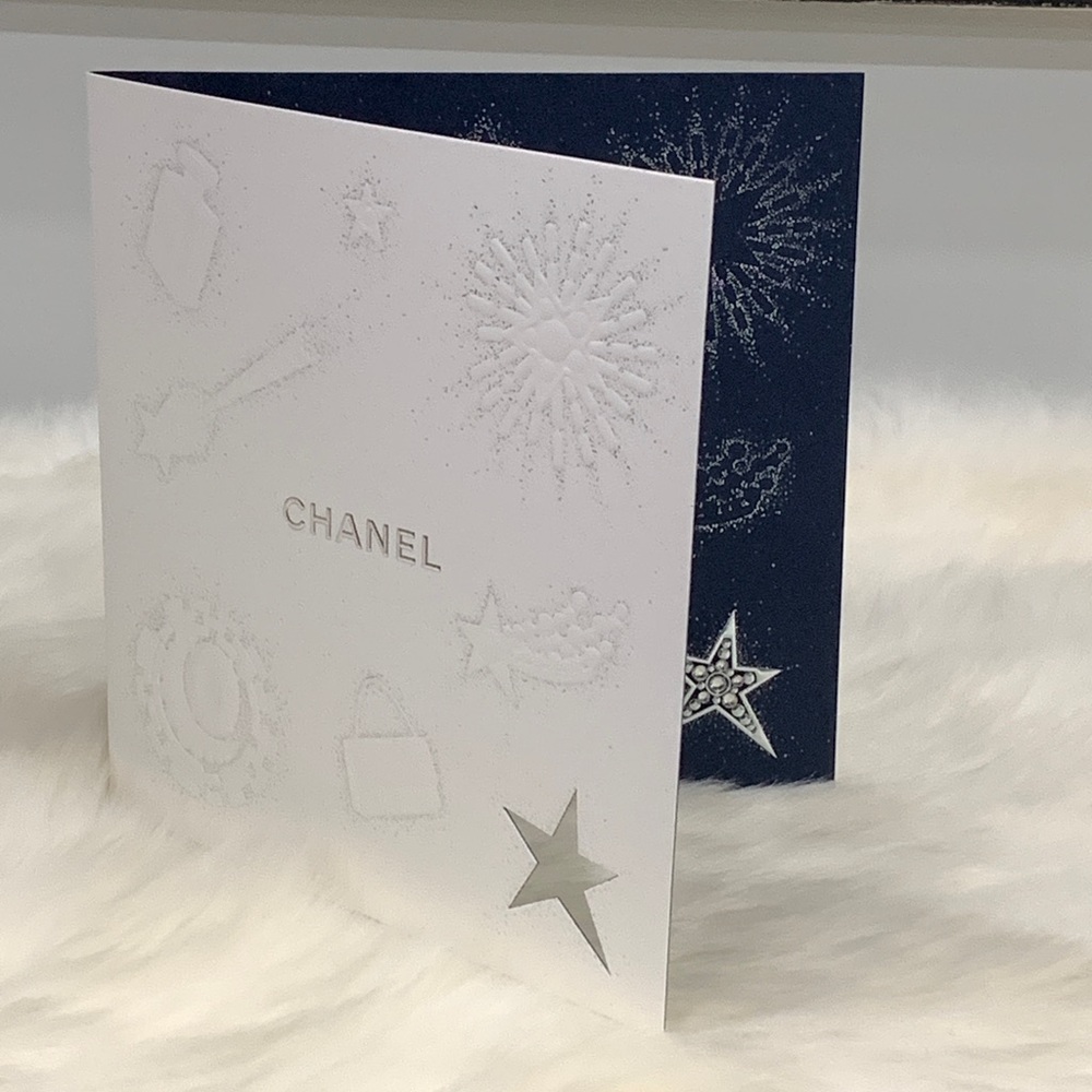 Chanel card with stones